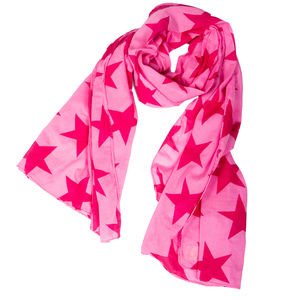 BECK SONDER GAARD PINK & RED PALANKIN SCARF | WOMENS SIZE 180CM